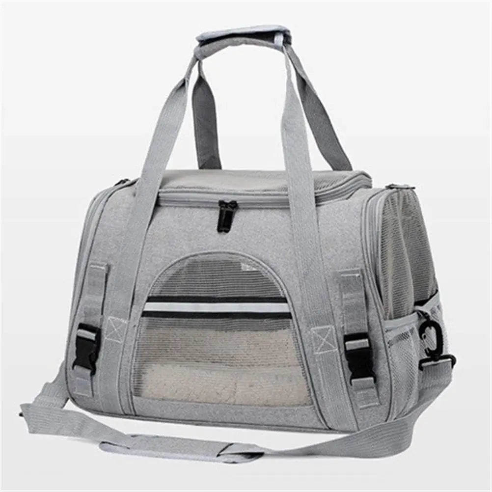 Prowalk Transportín para gato Mediano, Seguridad y Comodidad en tus Viajes, Prepara a tu mascota para aventuras seguras y cómodas con nuestra Bolsa de transporte de animales, Transpontines para mascota en color azul turquesa, rosa, Morado