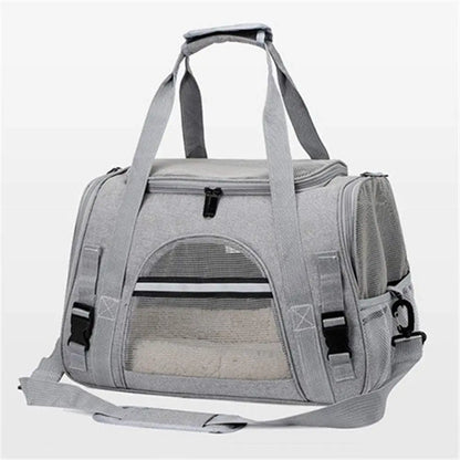 Prowalk Transportín para gato Mediano, Seguridad y Comodidad en tus Viajes, Prepara a tu mascota para aventuras seguras y cómodas con nuestra Bolsa de transporte de animales, Transpontines para mascota en color azul turquesa, rosa, Morado