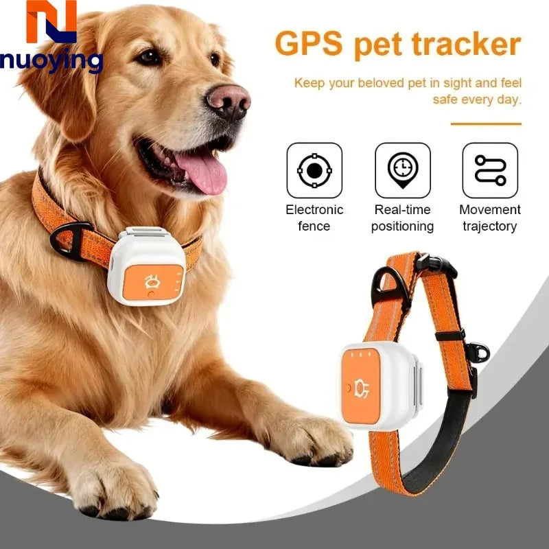 Mini Rastreador GPS para Mascotas, Localizador Antipérdida para Perros y Gatos, Collar de Rastreo en Tiempo Real, Mini Collar Antipérdida para Perros y Gatos