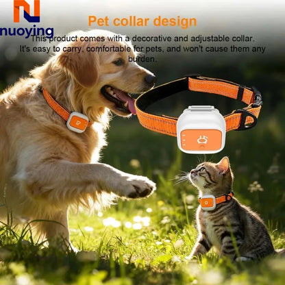 Mini Rastreador GPS para Mascotas, Localizador Antipérdida para Perros y Gatos, Collar de Rastreo en Tiempo Real, Mini Collar Antipérdida para Perros y Gatos